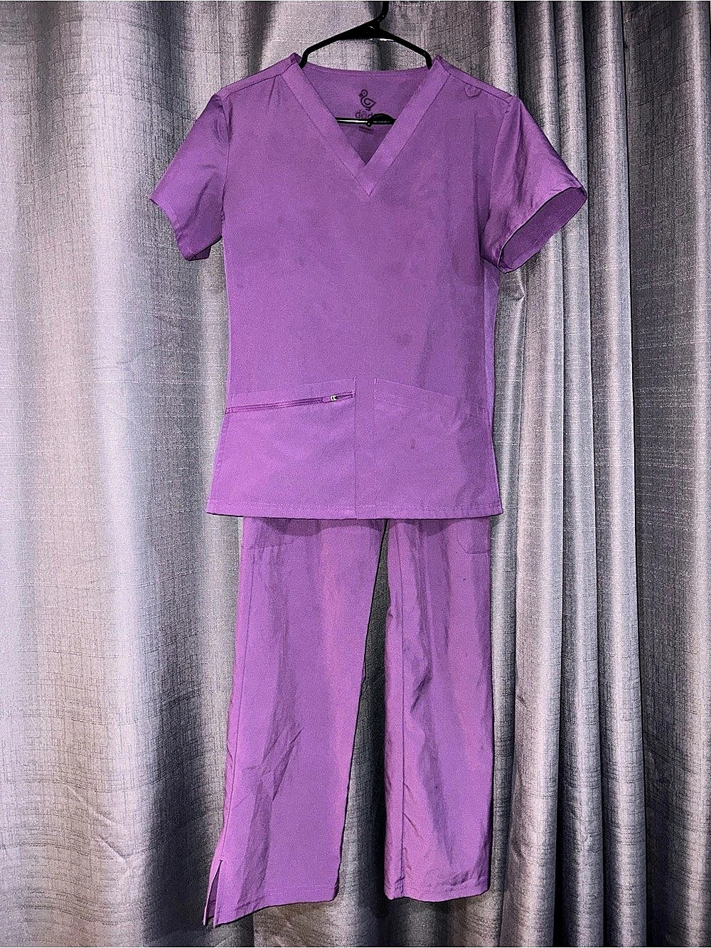 dodo Purple Scrub Set Size Small Like New
